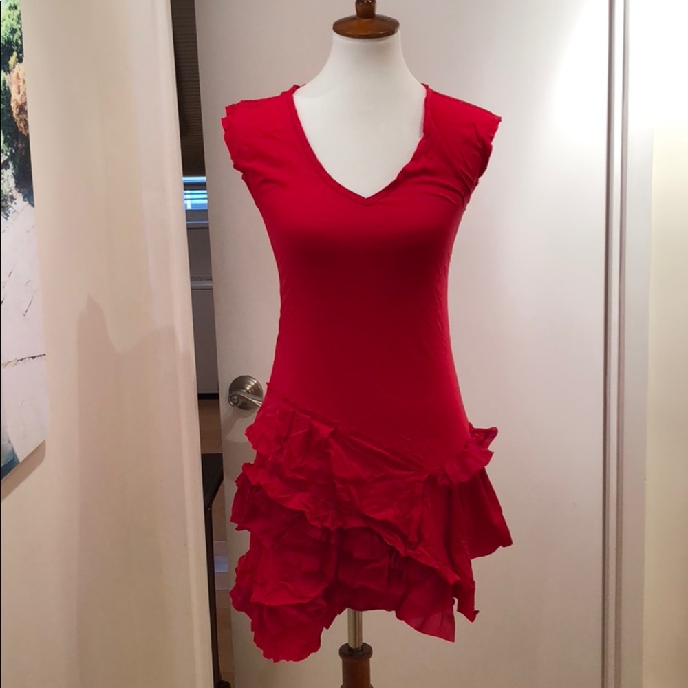🚫 SOLD 🚫 Cute Little Red Summer Dress - Size S